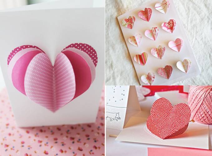 Открытки к 14 февраля своими руками: 100 идей, как сделать валентинки из бумаги