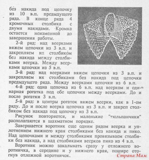 Красивые воротнички крючком своими руками — простые, для платья, с манжетами, кружевные, ажурные: схемы, описание, видео