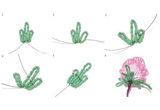 Топ 10 цветков из бисера своими руками: обучающие видео с пошаговыми схемами - все курсы онлайн