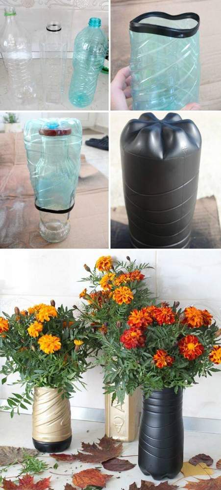 Сделать вазу как из бутылки своими руками: мастер классы и фото, пошаговые инструкции изготовления вазы
