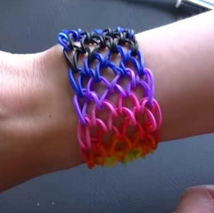 Плетение браслетов из резинок своими руками: идеи и мастер-классы с фото