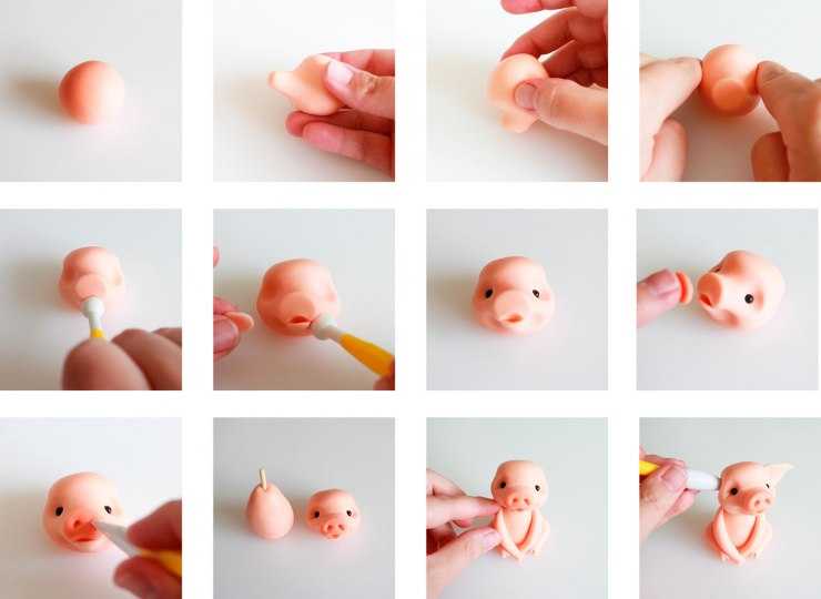 Куклы из полимерной глины. 105 пошаговых фото