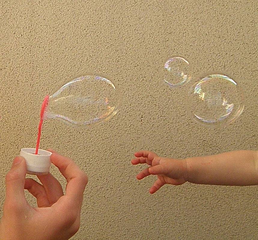 Шоу мыльных пузырей своими руками