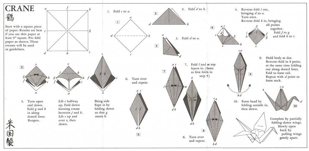 Оригами журавлик — пошаговая инструкция для начинающих. фото и видео описание процесса создания