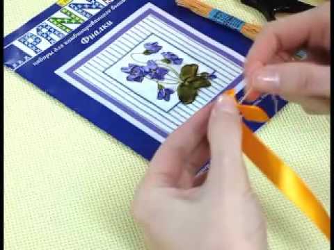 Как вышивать лентами: необычная техника вышивки, описание