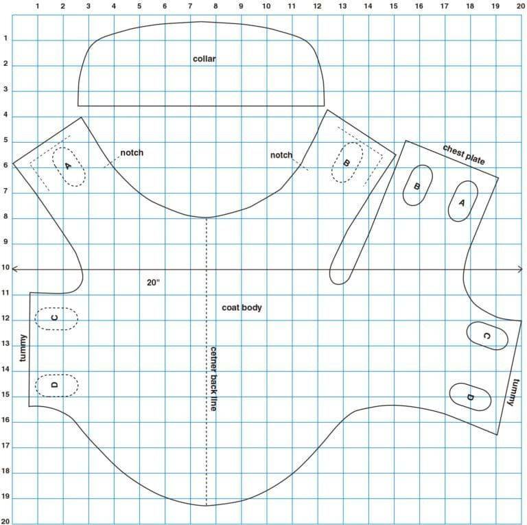 Как сшить жилетку для собаки своими руками выкройки