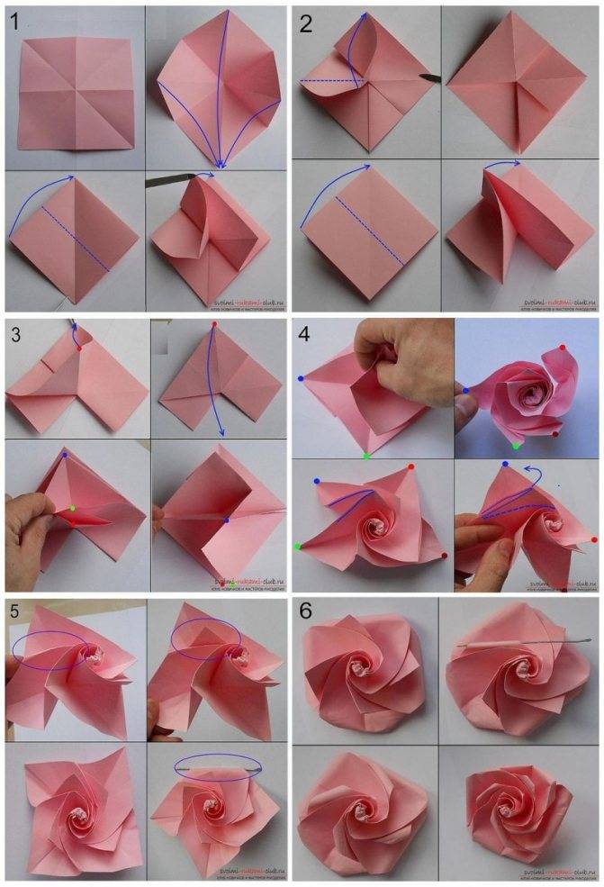 Обзор способов сделать розу из бумаги: пошаговая инструкция и обзор простых идей как сделать своими руками бумажный цветок
