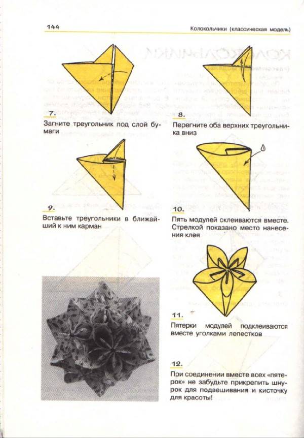 Кусудама из бумаги: особенности, простые и подробные схемы изготовления волшебного шара