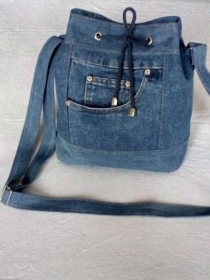 Стильные модели рюкзаков из старых джинсов своими руками