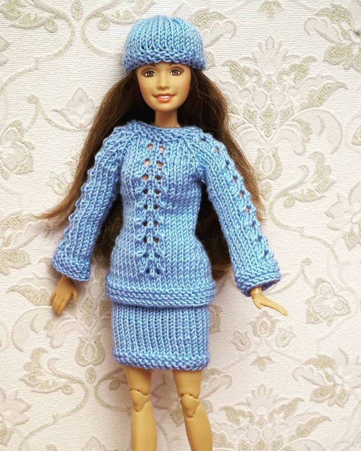 Вязаная одежда для кукол, модели, которые можно сделать своими руками