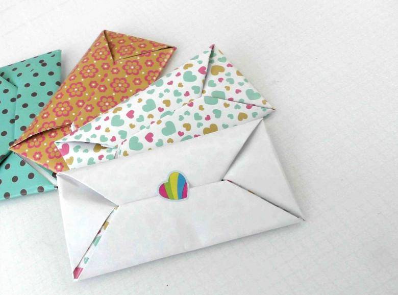 Лайфхак: как легко сделать конверт из бумаги? креативные и простые варианты