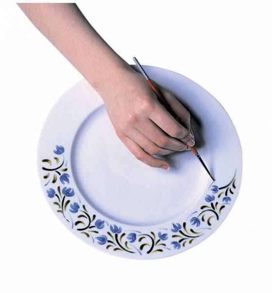 Как нарисовать тарелку: пошаговый мастер-класс рисования тарелки с росписью и узорами своими руками
