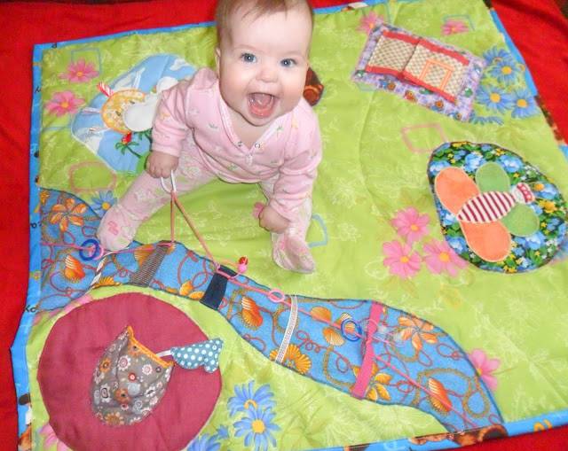 Массажный коврик для ребенка своими руками