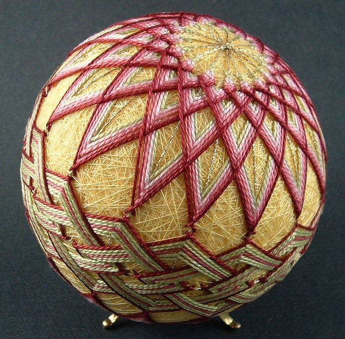 Темари — мастер-класс. как научиться вышивать японские шары. искусство вышивки шаров темари для начинающих