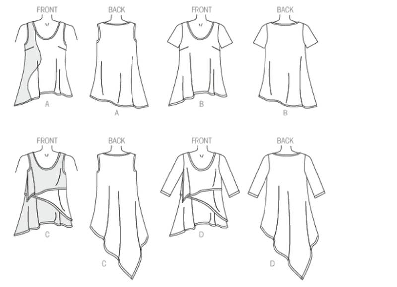 Модели блузки выкройка из шифона