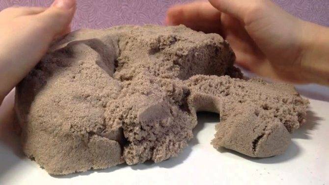 Как сделать кинетический песок своими руками: 9 способов, советы