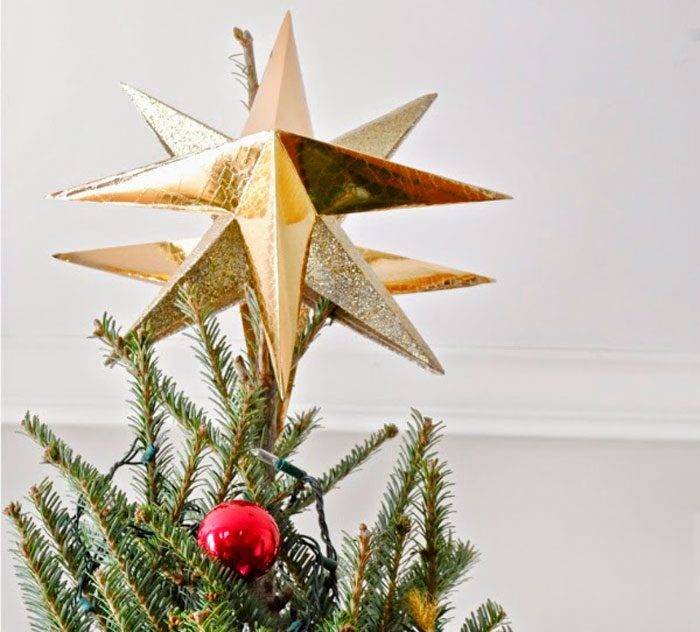Как сделать звезду на елку – пошаговое руководство с фото - каталог статей на сайте - домстрой