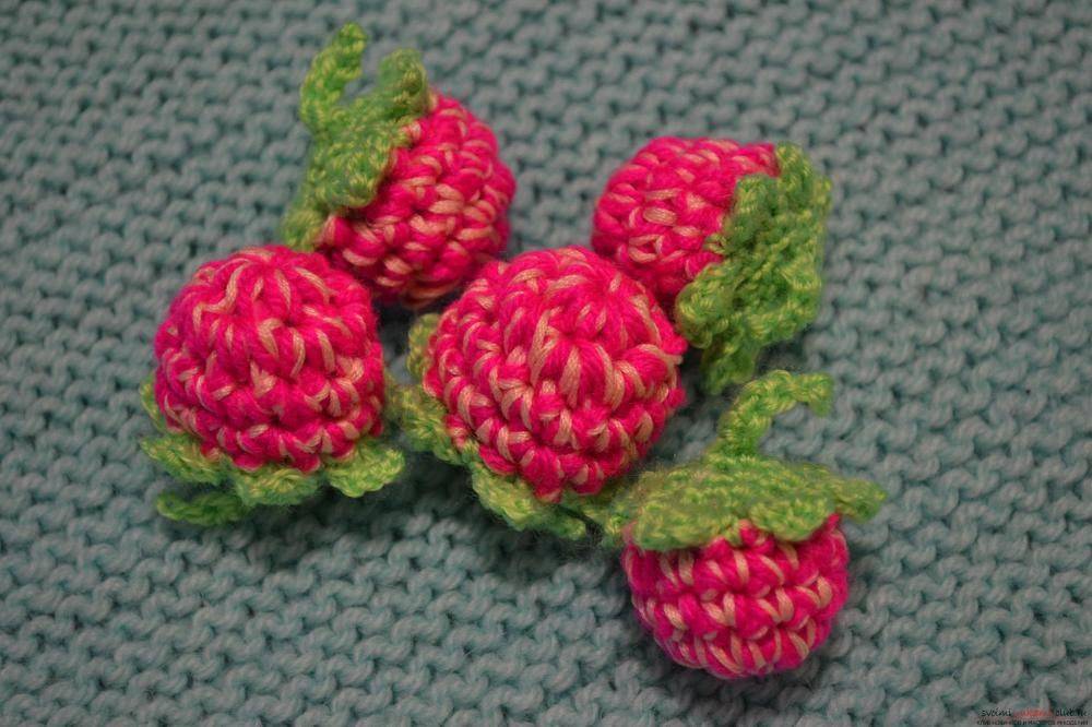 Комплект "ягода-малина" - вязание - страна мам