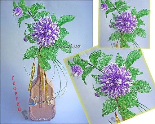Хризантема из бисера: мастер-класс по плетению цветка - wonderzone