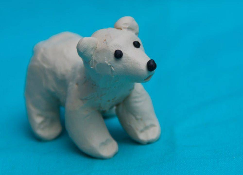Медведь из пластилина пошагово для детей. как слепить мишку из пластилина для детей