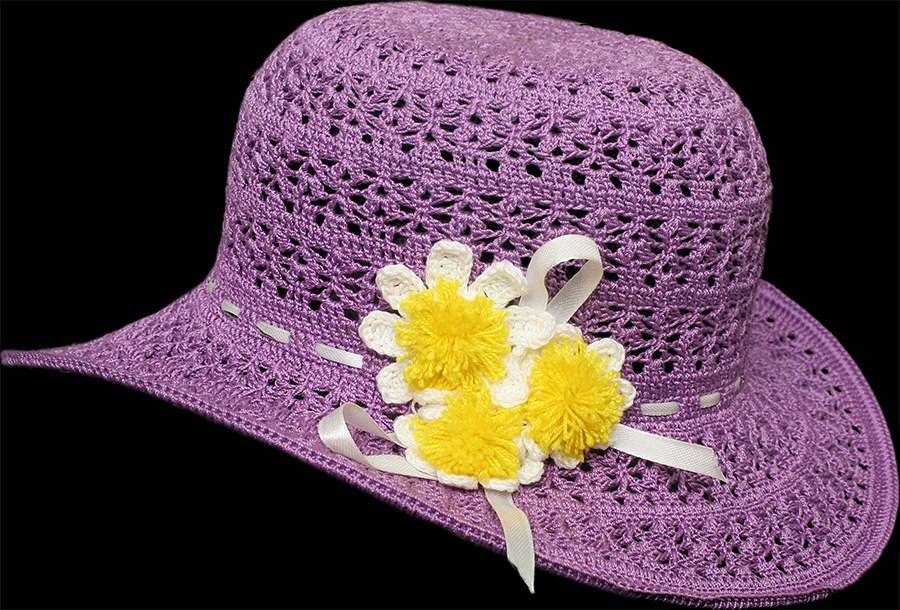 Шляпы крючком для женщин – 11 моделей