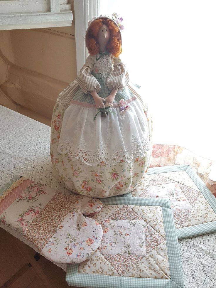 Кукла мастер-класс шитьё грелка на чайник и мк каркаса нижней юбки проволока ткань