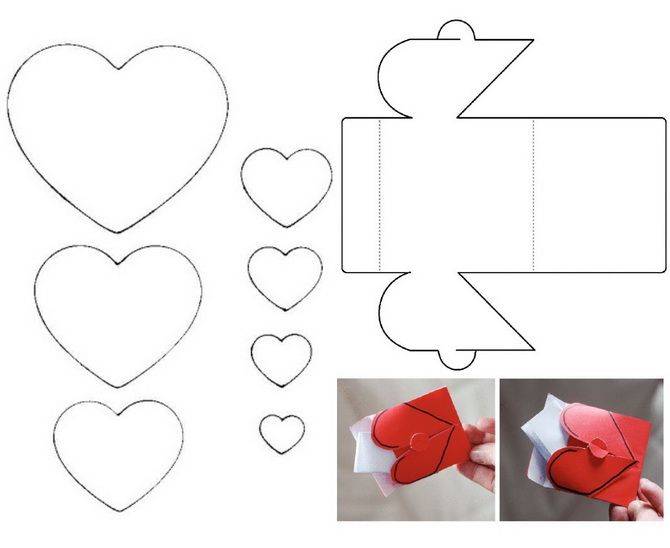 Валентинки из бумаги своими руками: мастер-класс для детей с шаблонами