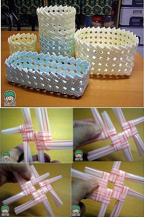 Как сделать корзину для белья из пластиковых бутылок