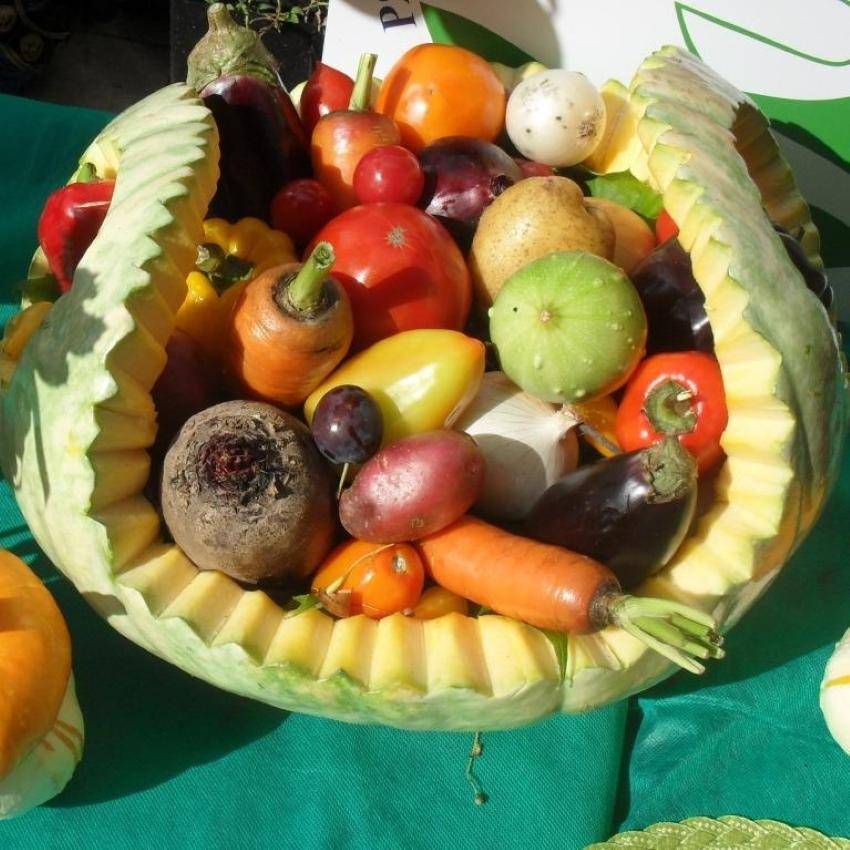 Поделки из овощей и фруктов (160 фото)