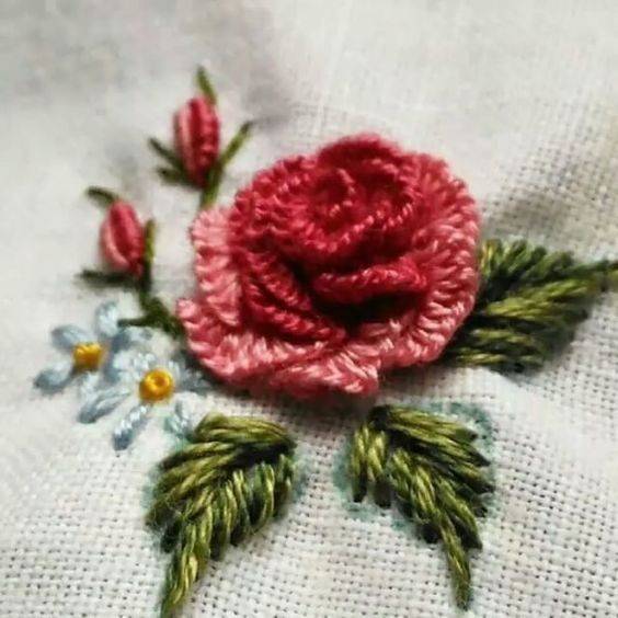 Техника вышивки нитками рококо цветы. вышивка рококо для начинающих: подробный урок от а до я
