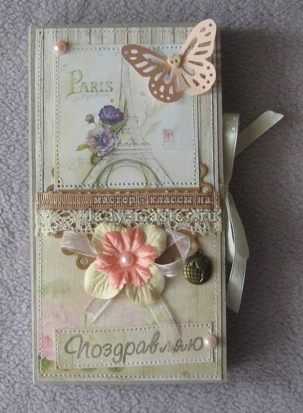 Оригинальная открытка шоколадница своими руками. подарок для женщин