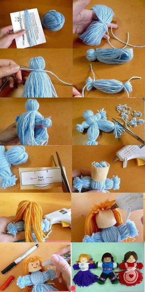 Как сделать куклу своими руками из проволоки, ткани и носков - пошаговые мастер-классы для начинающих (59 фото)