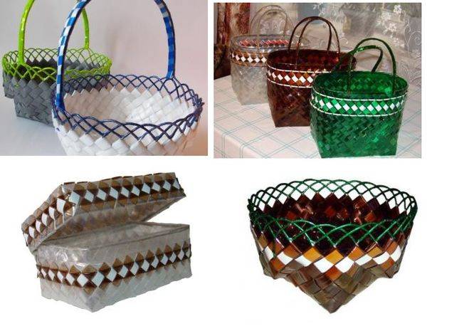 Плетение корзин из пластиковых бутылок: варианты использования, инструменты, изделия из пластика своими руками
