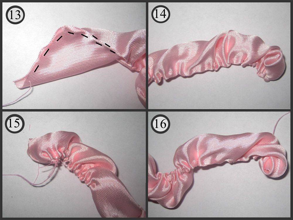 Как сделать розочки из атласной ленты своими руками пошаговое фото