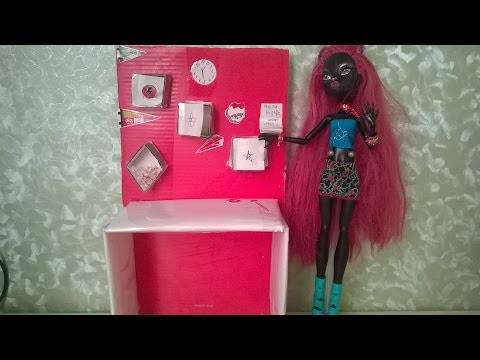Поделки для кукол своими руками: видео мастер-класс по барби и монстр хай