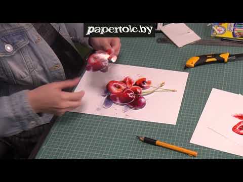 Техника папертоль – простой способ создания трехмерных композиций