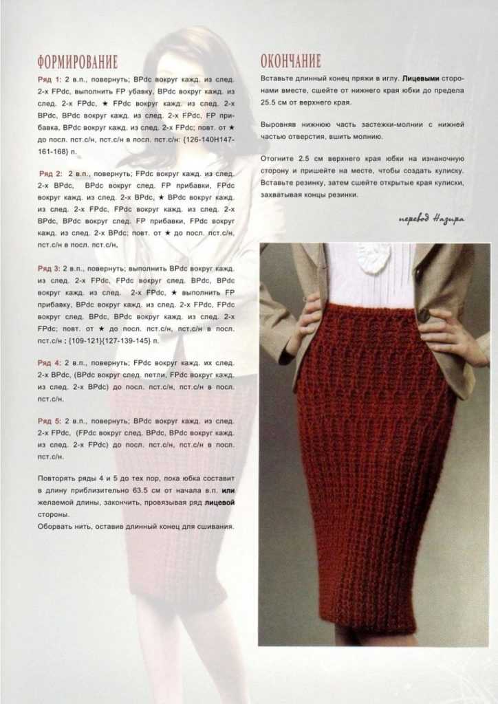Как связать юбку спицами: мастер-класс пошива стильной и модной юбки (95 фото)
