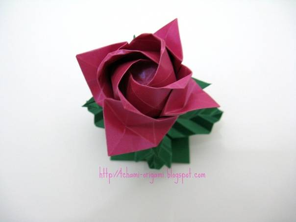 Как сделать розу из бумаги оригами - способы и варианты сборки бумажного цветка