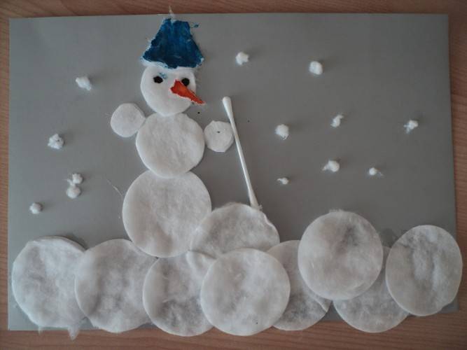 Поделка снеговик из подручных материалов на новый год своими руками, мастер-классы с пошаговыми инструкциями