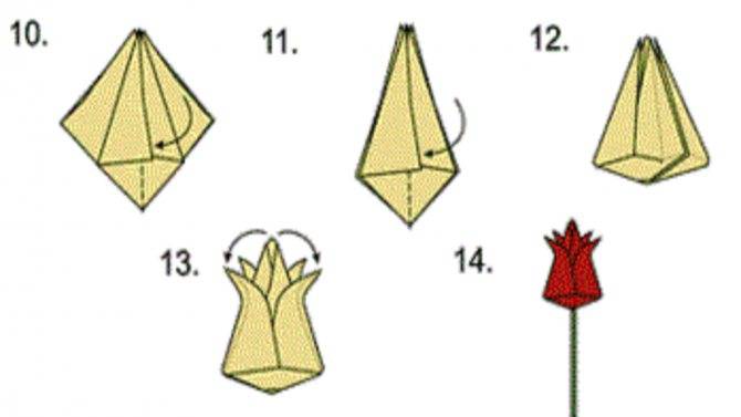Как сделать розу из бумаги: 8 лучших схем оригами, идеи и пошаговые инструкции (фото + видео)