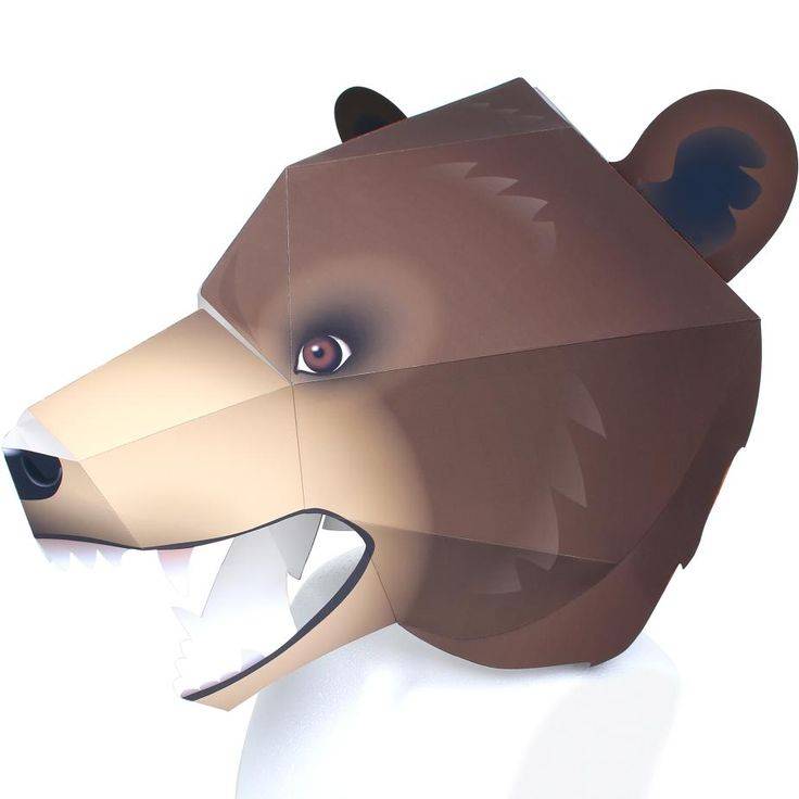 Маски мастер-класс новый год моделирование конструирование маска шапочка из поролона "медведь" клей поролон