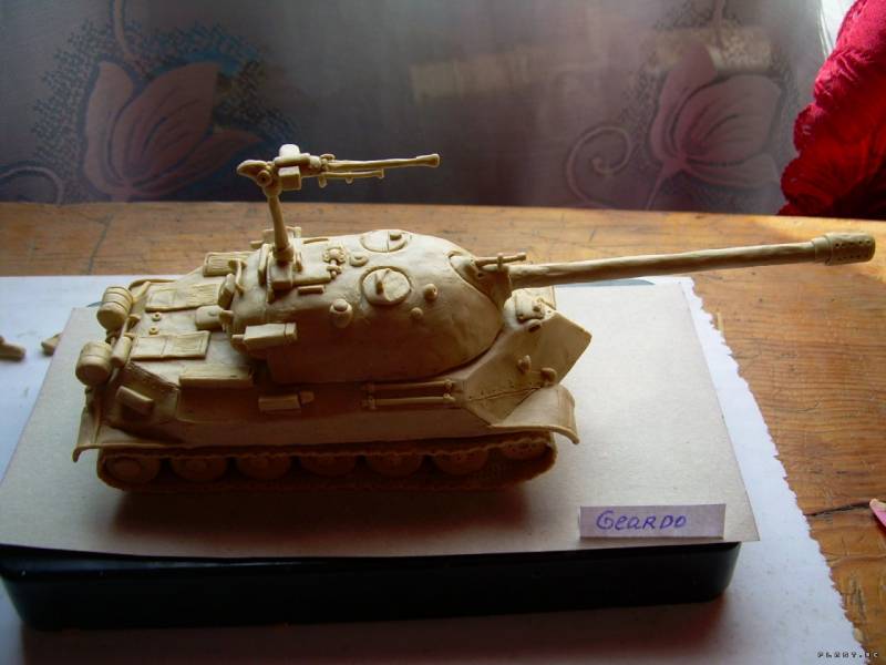Как сделать танк т-34 из пластилина поэтапно с фото и видео