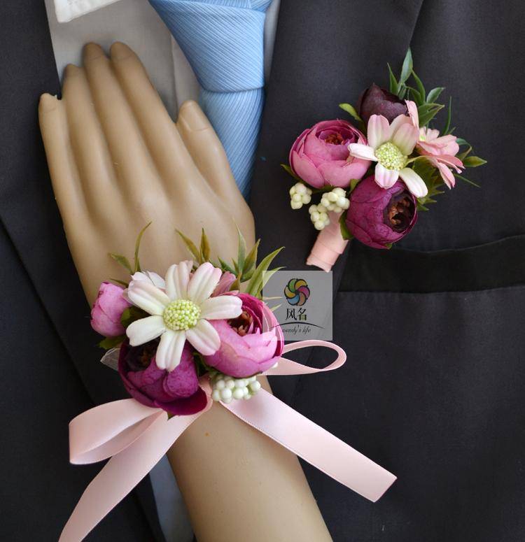 ᐉ бутоньерка для жениха из цветов, лент, шишек и ракушек - svadebniy-mir.su