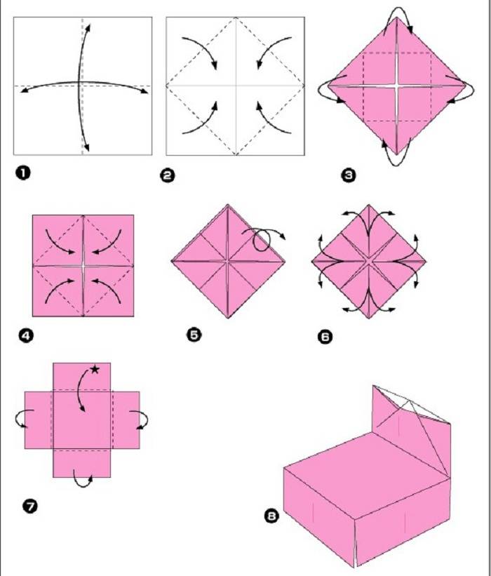 Оригами из бумаги для начинающих: 10 легких схем, пошаговые фото и видео