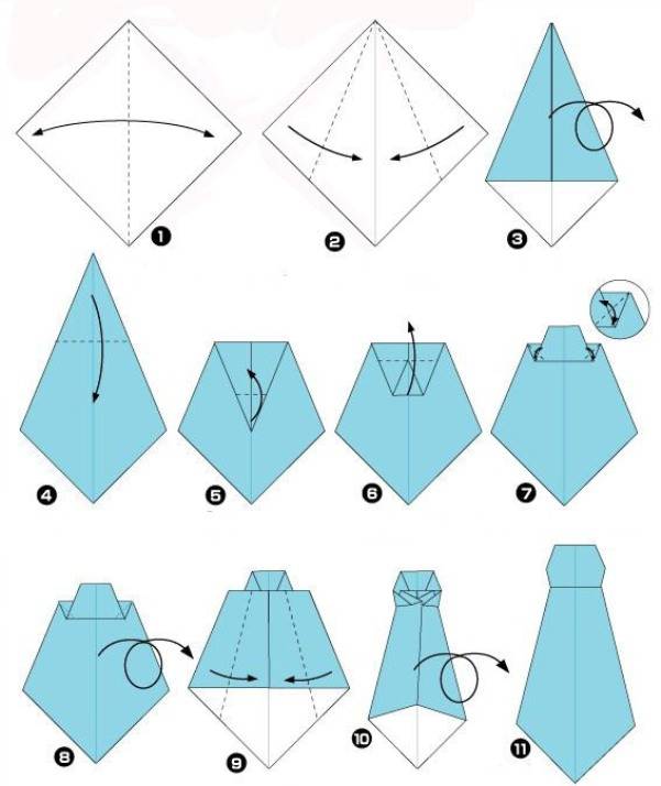 ᐉ поделки из бумаги оригами: животные, платье и коробочка - flowmasters.ru