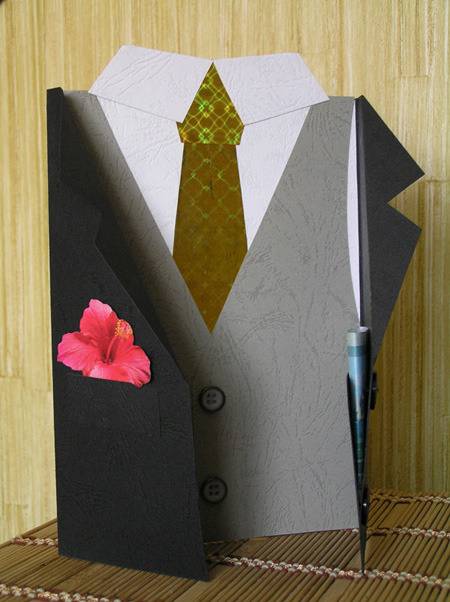 Оригами конверт для денег