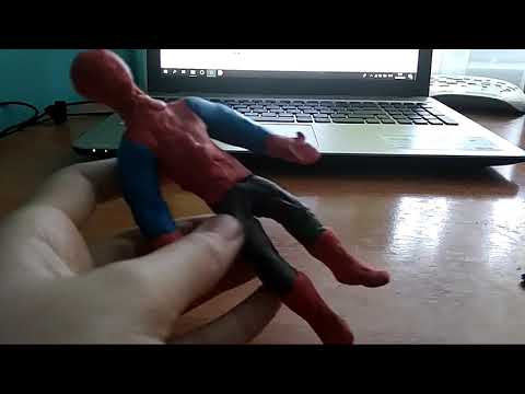 Человек-паук из пластилина: как лепить