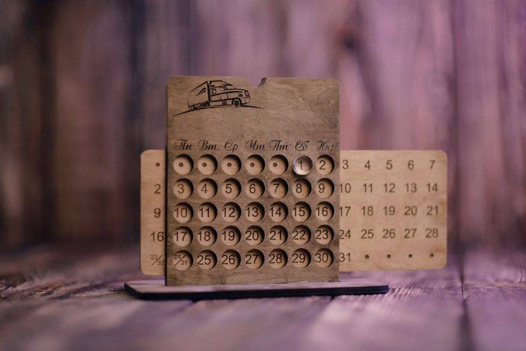 Вечный календарь — уютная и полезная вещица быстро и просто