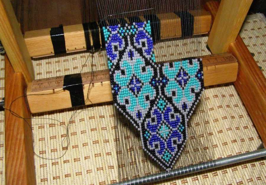 Станок для плетения браслетов из бисера