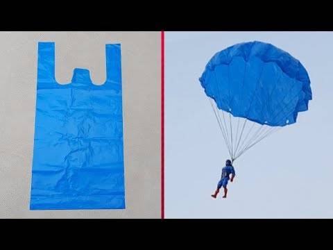 Как сделать парашют из бумаги своими руками - игрушки и игры своими руками. мастер-классы по созданию игрушек